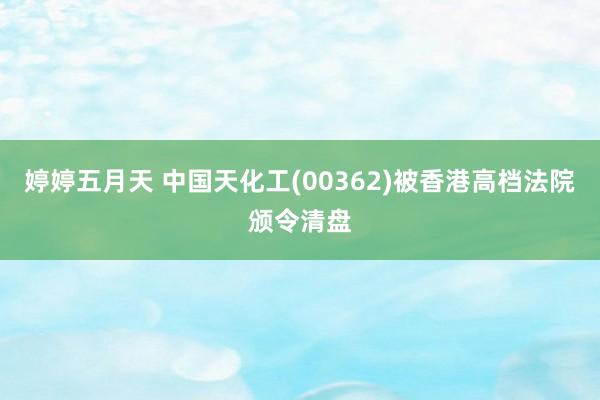 婷婷五月天 中国天化工(00362)被香港高档法院颁令清盘